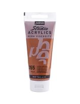 Pebeo Studio Acrylics Fine Paint - 100 mL - Copper