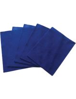 Feuilles de feutrine, 23 cm x 30,5 cm - Paquet de 10 - Bleu royal