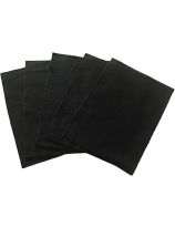 Felt Sheets - 9"x12", Pack of 10 - Black