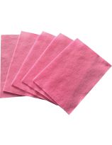 Feuilles de feutrine, 23 cm x 30,5 cm - Paquet de 10 - Rose