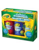 Crayola Washable Fingerpaint, Set of 3