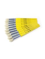 Spectrum Junior Hog Brush: Series 2311 - Size 18 - Round - Set of 10