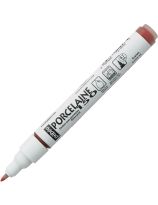 Pebeo Porcelaine 150 Water Based Paint Marker - Fine Tip, 0.7 mm - Scarlet Red