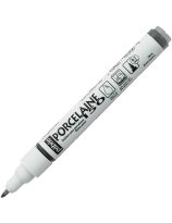 Pebeo Porcelaine 150 Water Based Paint Marker - Fine Tip, 0.7 mm - Earth Brown