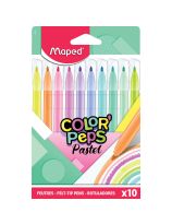 Maped&reg; Color'Peps Pastel Felt Pens - Set of 10