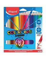 Maped&reg; Color'Peps Strong Colour Pencils - Set of 24