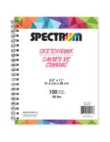 Spectrum Beginner Sketchbook - 8.5" x 11" (21.5 cm x 28 cm) - Classpack of 30