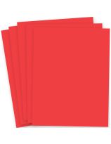 Spectrum Cardstock Paper - 22 cm x 28 cm - Pack of 100 - Red