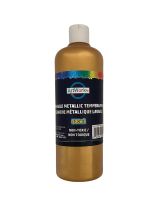 Gouache lavable, 500 ml (17 oz) - Or métallique