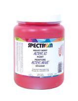 Spectrum Heavy Body Acrylic Paint - 1 L (34 oz) - Cadmium Red Light Hue