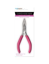 Craft Medley&trade; Curved Nose Pliers with Soft Grip Handle - 11.1 cm (4.375")