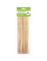 Thin Wood Craft Dowels - 25.4 cm x 0.25 cm (10" x 0.1") - Pack of 85