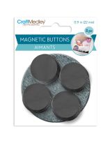 CraftMedley&trade;  Magnetic Buttons - 22 mm -  Pack of 8