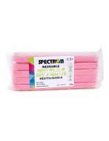 Spectrum Vegetable-Based, Gluten-Free Reusable Modeling Clay - 350 g - Light Pink