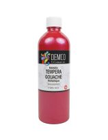 Demco Metallic Tempera Paint - 473 mL (16 oz) - Red