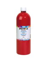 Spectrum Washable Tempera Paint - 1 L (34 oz) - Red