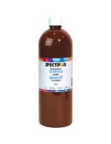 Spectrum Washable Tempera Paint - 1 L (34 oz) - Brown