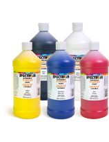 Gouache lavable Spectrum, 946 mL (32 oz) - Ensemble de 5 bouteilles