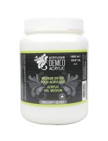 Médium en gel pour acrylique - Fini brillant - 1 L