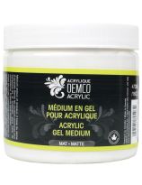 Médium en gel pour acrylique - Fini mat - 473 ml