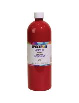 Spectrum Acrylic Paint - 1 L (34 oz) - Red