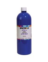 Peinture acrylique Spectrum, 1 L (34 oz) - Bleu foncé