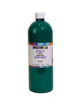 Peinture acrylique Spectrum, 1 L (34 oz) - Vert foncé