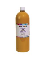Peinture acrylique Spectrum, 1 L (34 oz) - Jaune d'ocre