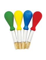 Junior Brushes with Bulb Handle - Set of 4