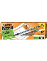  BIC&reg; Xtra-Smooth Mechanical Pencils With Erasers - Medium Point - Set of 12