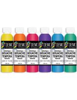 Demco Tempera Pearl Metal - 120 ml - Set of 6