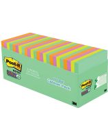 Post-it&reg; Super Sticky Notes Cabinet - 3" x 3" (7.6 cm x 7.6 cm) - Pack of 24
