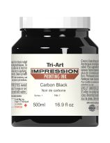 Encre d'imprimerie acrylique Impression, 500 ml - Noir de carbone