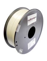 Filament PLA pour imprimante 3D (1,75 mm dia.), 1,0 kg - Blanc soie