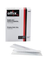 Hanging Folder Tabs - Pack of 25 - 3.5" (8.9 cm)