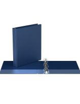 Cartable à anneaux en D, format lettre, 2,54 cm (1") - Bleu
