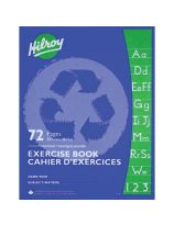 Hilroy Recycled Stitchbook - Ruled, Dotted Front Ruling - 72 Pages