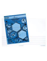 Louis Garneau Small Project Notebook - Half Plain, Half Interlined - 32 Pages