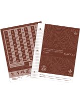 Eco-friendly Canada Notebook - Interlined, Dotted Front Ruling - 40 Pages