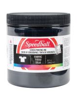 Encre à base d’eau Speedball® pour la sérigraphie sur tissu - 236 ml (8 oz) - Noir