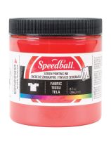Encre à base d’eau Speedball® pour la sérigraphie sur tissu - 236 ml (8 oz) - Rouge