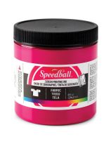 Speedball&reg; Water-Soluble Fabric Screen Printing Ink - 8 oz (236 mL) - Process Magenta