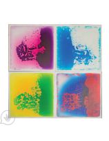 Tuiles en gel multicolore - Ensemble de 4