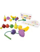 Guidecraft&reg; Count and Lace Fruit