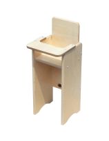 Wooden Doll High Chair