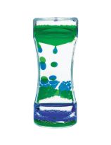 Blue & Green Liquid Motion Bubbler