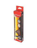 Maped&reg; Black'Peps Jumbo Triangular Graphite #2 Pencils - Pack of 12
