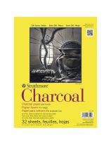 Tablette de 32 feuilles de papier à fusain Strathmore®, série 300, 64 lb (95 g/m²) - Reliure à bande adhésive