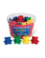 Three Bear Family&reg; Basic 4 Colour Counters - Set of 80