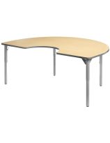Aktivity Kidney Table - Maple Fusion - 36" x 60"